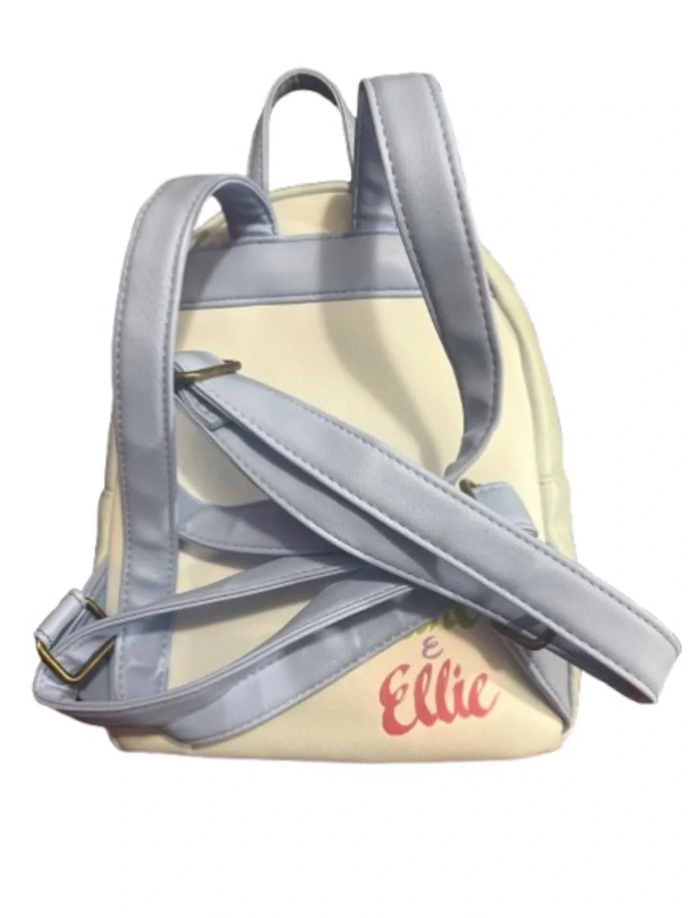 Loungefly Light Blue Mini Backpack with Up House & Couple Artwork